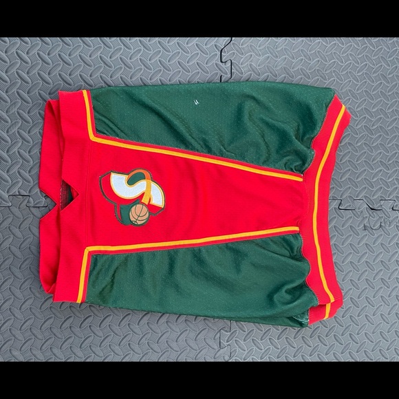 Seattle SuperSonics Authentic M&N Shorts sz 48 Xl - Picture 4 of 4